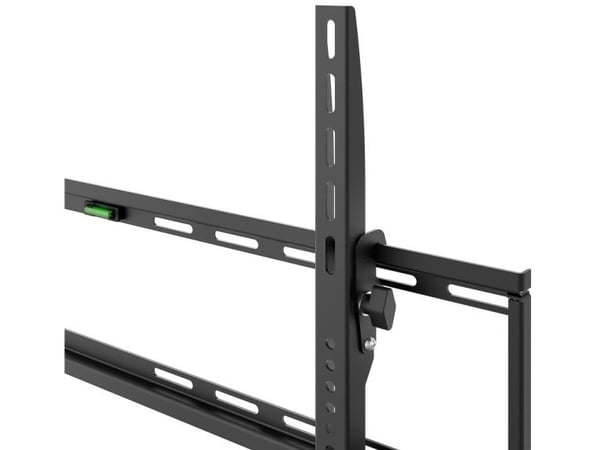 Goobay 49743, 2,54 m (100"), 200 x 200 mm, 800 x 400 mm, 0 - 10°, Stål, Sort