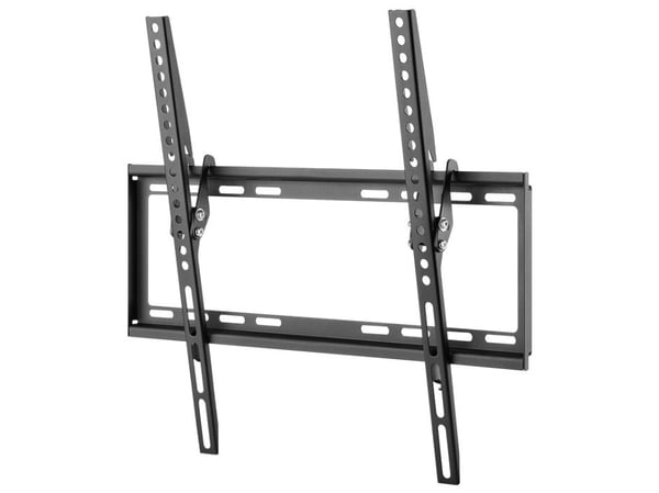 Goobay 49731, 139,7 cm (55"), 200 x 200 mm, 400 x 400 mm, 0 - 8°, Stål, Sort