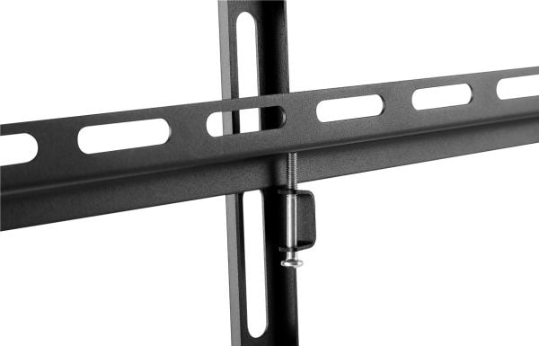 Goobay 49731, 139,7 cm (55"), 200 x 200 mm, 400 x 400 mm, 0 - 8°, Stål, Sort