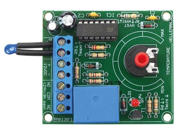Whadda WSHA138, Grønn, 5 - 30 °C, DC, 100 mA, 24 V, 3 A