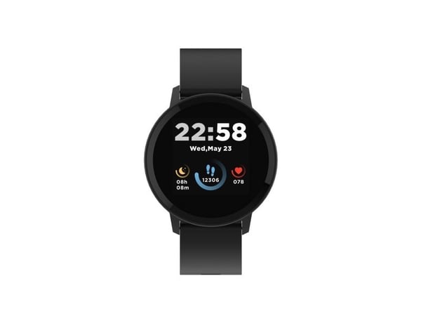 Canyon SW-63 - 42 mm - smartklokke med stropp - silikon - display 1.3" - 512 KB - Bluetooth - 35 g - svart