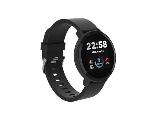 Canyon SW-63 - 42 mm - smartklokke med stropp - silikon - display 1.3" - 512 KB - Bluetooth - 35 g - svart