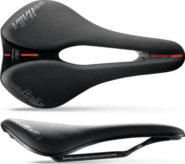 Selle Italia Siodło SELLE ITALIA NOVUS EVO BOOST KIT CARBONIO SUPERFLOW L (id match - L3) fibra-tek, sort (NY)