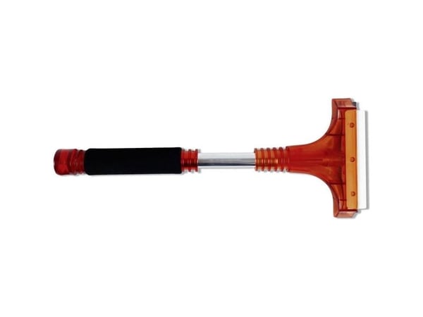 HP Autotarvikkeet Deluxe Isskraber Softgreb , Kumilautanen (L x S) 31,5 cm x 13 cm Rød