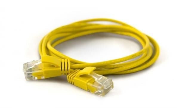 Wantec 7285, 1 m, Cat6a, U/UTP (UTP), RJ-45, RJ-45, Keltainen