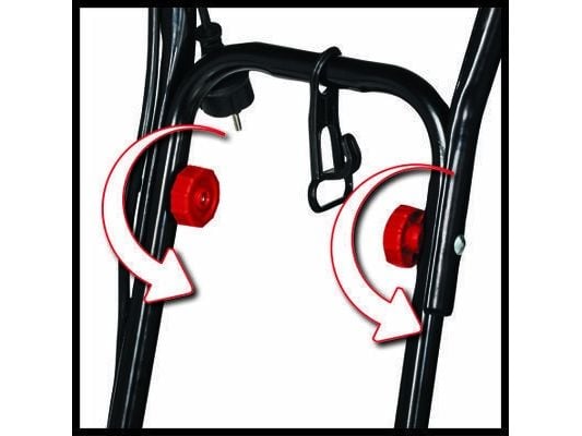 Einhell GC-RT 1545 M, Elektrisk jordfreser, 45 cm, 22 cm, 20 cm, Sort, Sort