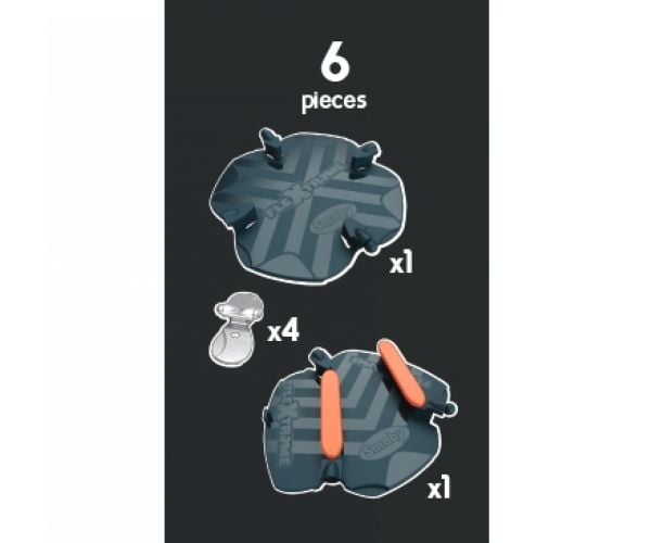 Smoby FleXtreme Multi-Ciricuits-Set, Spill kjøretøyspor, 4 år, Flerfarget