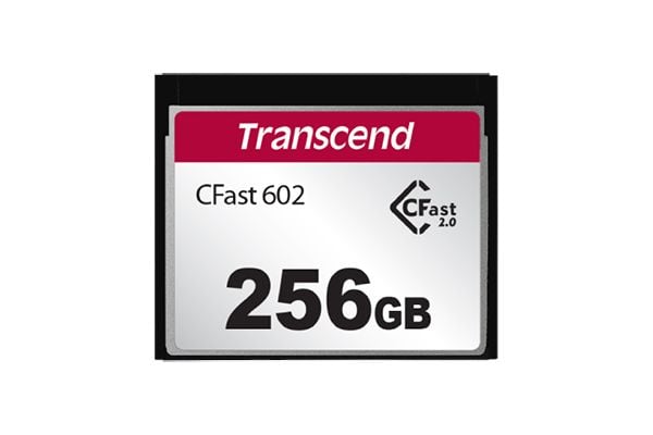 Transcend CFast 2.0 CFX602 - Flashminnekort - 8 GB - CFast 2.0