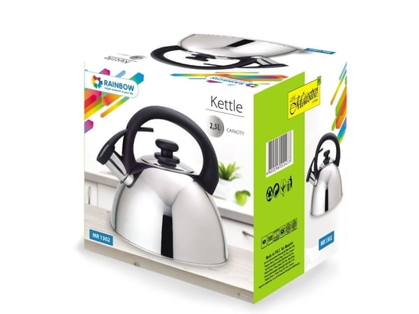 Feel-Maestro MR1302 vannkoker 2,5 l i rustfritt stål (MR-1302)