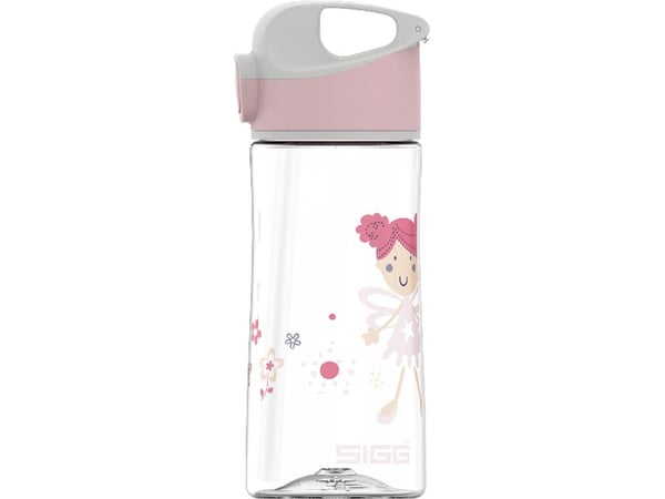 SIGG Miracle Fairy Friend, 450 ml, Daglig bruk, Grå, Rosa, Gjennomsiktig, Tritan, Jente, Mønster