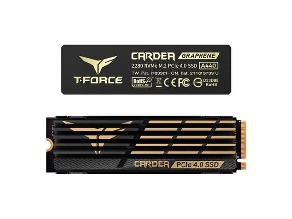 Team Group T-FORCE CARDEA A440 - SSD - 2 TB - intern - M.2 2280 - PCIe 4.0 x4 (NVMe)