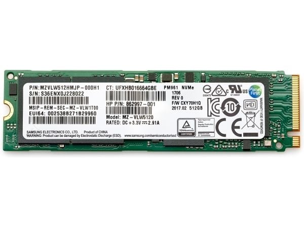 HP 1TB PCIe 4x4 NVMe TLC SSD, 1 TB, M.2
