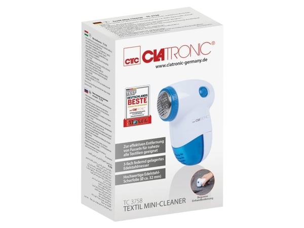 Clatronic TC 3758 Fuselrasierer 1 stk Hvid-blå