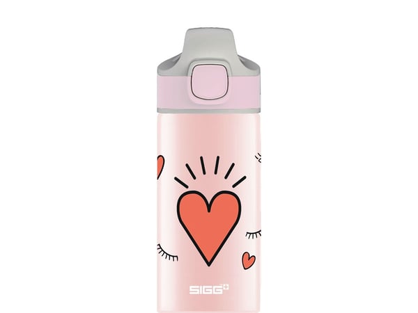 SIGG Miracle Girl, 400 ml, Daglig användning, Rosa, Gjuten aluminium, Flicka, Mönstrad