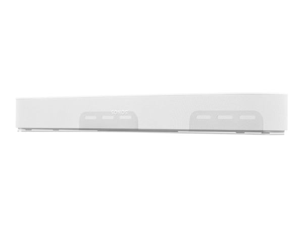 Flexson B-FWM - Brakett - for lydplanke - høykvalitets stål - hvit - veggmonterbar - for Sonos Beam