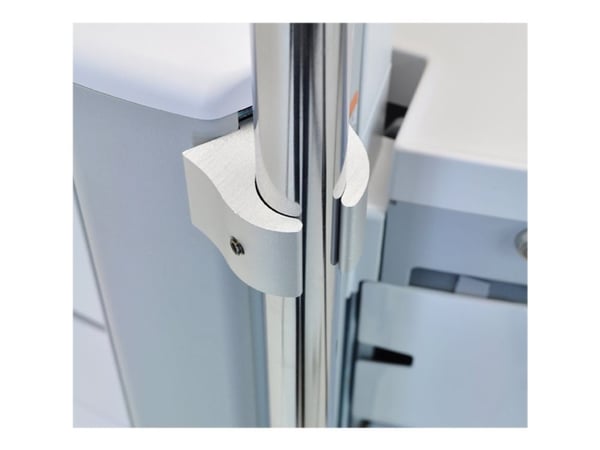 Ergotron StyleView IV Pole Clamp Kit - Monteringskomponent (2 klemmer, tilkoplingsbrakett) - aluminium