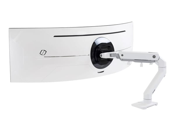 Ergotron HX - Monteringssats (vridbar arm, bordsfäste, förlängningsarm, fäste med genomföring, HD-led) - Konstant kraftteknik - för LCD-display/krö...