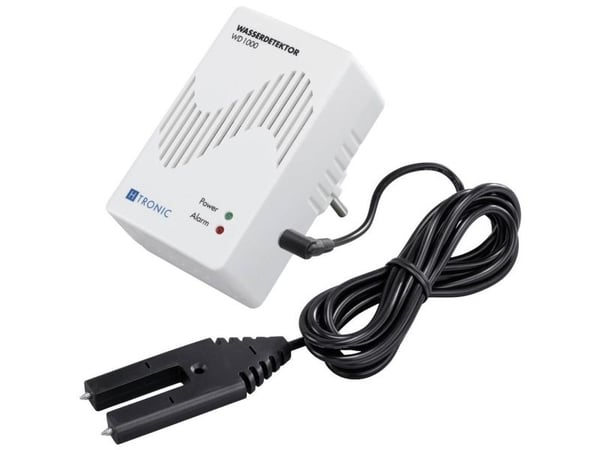 H-Tronic 1114720 vannvarsler med ekstern sensor via stikkontakt (1114720)