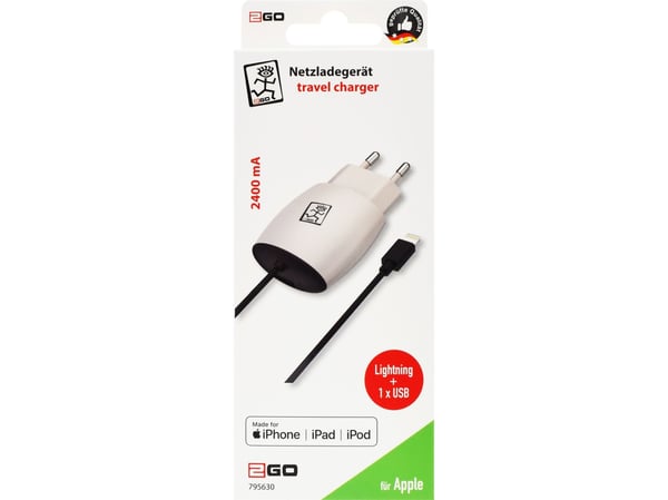 2GO 795630, inomhus, AC, 5 V, Vit