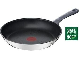 Tefal Daily Cook G7300655, Rund, Allmän matlagning, Rostfritt stål, Titan, Rostfritt stål, Keramiska, halogen, Gjutjärnsplattor, gas, Induktion