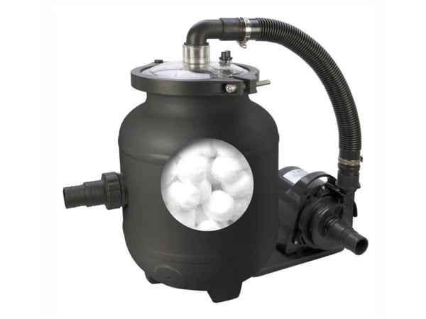 Swim & Fun sandfilterpumpe - 100W - 4000L/t - Inkl. filterkuler