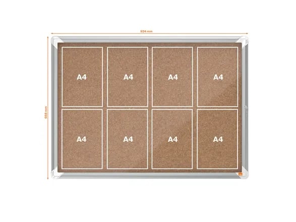 Nobo 1915326, 924 mm, 668 mm, 43 mm, 18 mm, 2,9 cm, 9,4 kg