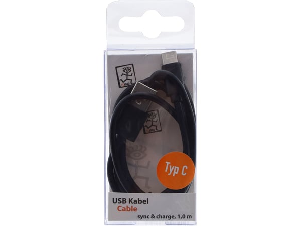 2GO 795782, 1 m, USB B, USB C, USB 3.2 Gen 1 (3.1 Gen 1), Lajittelu