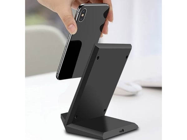 2GO 797330, Innendørs, USB, 9 V, Trådløs lading, Sort