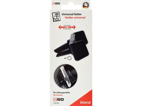 2GO 795180 Holder Passiv Holder Mobiltelefon/Smarttelefon - Navigator Black (795180)
