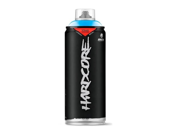 mtn Hardcore RV 7040 - Sprøytemaling - synthetic - lysegrå - opak - gloss - 400 ml
