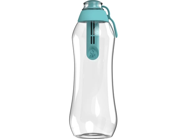 Dafi filterflaska Soft ljusgrå 700 ml + 2 kolfilter