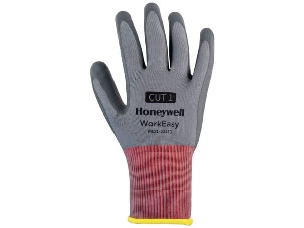 Honeywell WE21-3313G-6/XS, Beskyttende votter, Grå, XS, Workeasy, Slitebestandig, Oljebestandig, Punktering motstandsdyktig, Nitrilskum