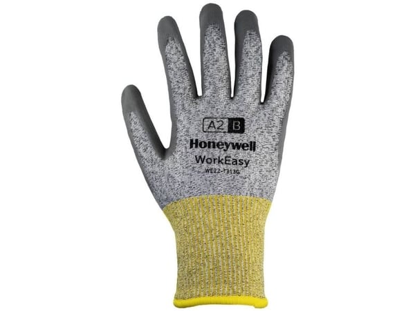 Honeywell WE22-7313G-8/M, Beskyttende votter, Grå, M, Workeasy, Slitebestandig, Oljebestandig, Punktering motstandsdyktig, Nitrilskum
