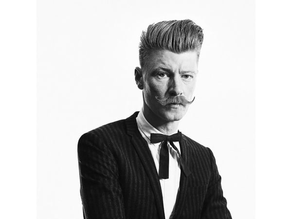 Reuzel Hollands Finest Pomade vahva kuitupitoinen vesipohjainen pomade Navy 35g