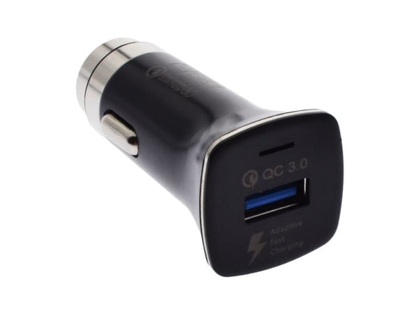 Ładowarka 2GO 2GO USB-hurtiglader for bil 3100mA USB-A QC 3.0 svart