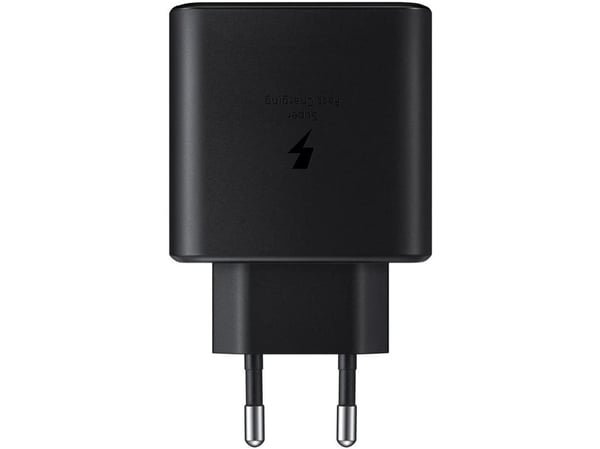 Samsung EP-TA220 - Strømadapter - 35 watt - SFC (USB, USB-C) - svart - for Galaxy A20, A50, A70, A8s, M30, M40, Note10, S20, S20 5G, S20+ 5G, Z Fli...
