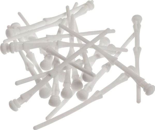 Akasa - Absorptionssats för systemfläktsvibrationer - vit - 7.38 cm