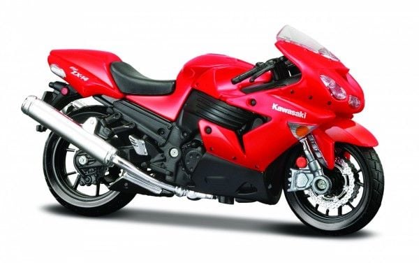 Maisto Kawasaki Ninja ZX -14 jalustalla 1/18