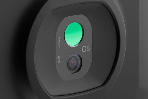 FLIR C-5, -20 - 400 °C, 160 x 120 pikseliä, 54°, 42°, 8 - 14 µm, Mustavalkoinen, Ironbow
