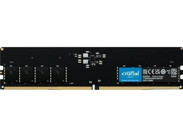 Crucial - DDR5 - modul - 16 GB - DIMM 288-pin - 4800 MT/s / PC5-38400 - CL40 - 1.1 V - ikke-bufret - ikke-ECC