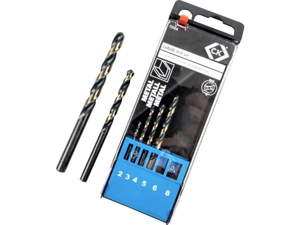 C.K. T3104 multibor sett 6 deler 2/3/4/5/6/8 mm