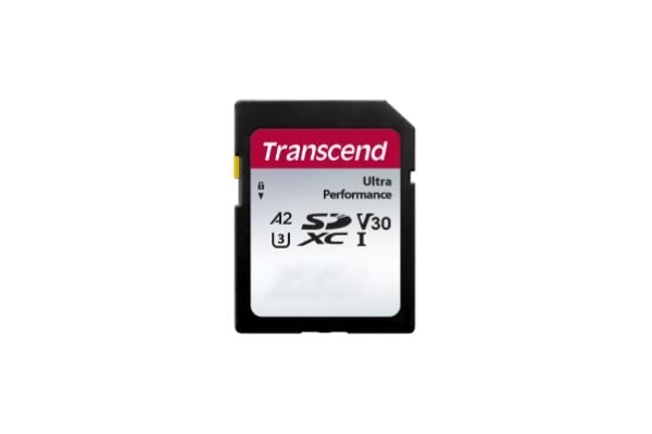 Transcend 340S - Flashminnekort - 128 GB - A2 / Video Class V30 / UHS-I U3 - SDXC UHS-I