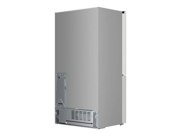 Bosch Serie | 6 KFN96APEA - Kjøleskap/fryser - bunnfryser - bredde: 91 cm - dybde: 73.1 cm - høyde: 183 cm - 605 liter - Klasse E - metallic sølv