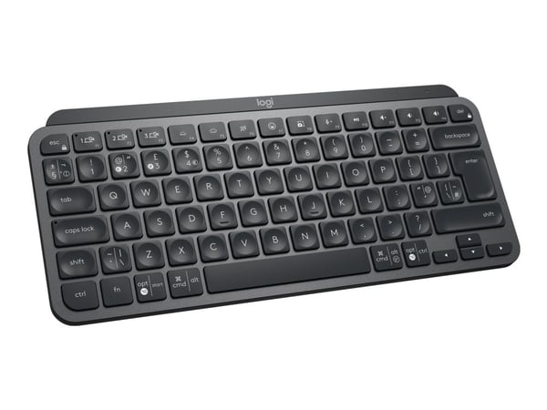 Logitech MX Keys Mini for Business - Tangentbord - bakgrundsbelyst - trådlös - Bluetooth LE - QWERTY - brittisk - grafit