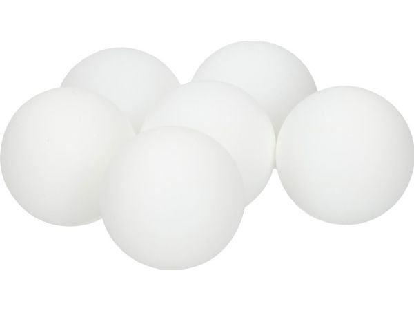 Slazenger bordtennisballer hvite, 6 stk