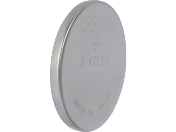 GP Batteries Lithium Cell CR2025, Engangsbatteri, CR2025, Lithium, 3 V, 1 stykker, Rustfritt stål