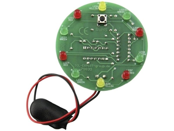 Sol Expert 79830 loddebyggesett elektronisk lykkehjul
