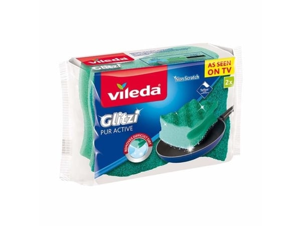 Vileda 4023103070240, Polyuretan (PU), Grønn, 90 mm, 60 mm, 40 mm