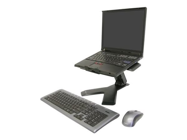 Ergotron Neo-Flex - Ställ för bärbar dator - svart