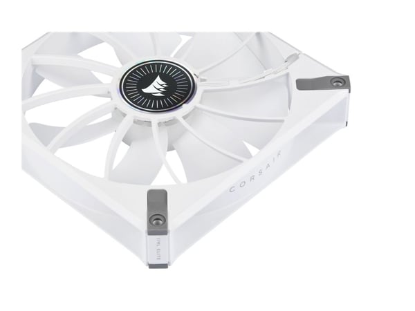 CORSAIR iCUE ML140 RGB ELITE - Lådfläkt - 140 mm - vit (paket om 2)